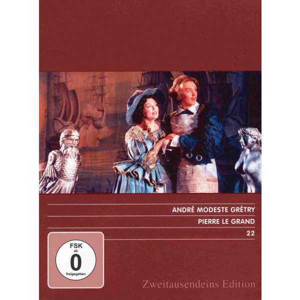A.M. Grétry: Pierre Le Grand. Zweitausendeins Edition Musik 22.