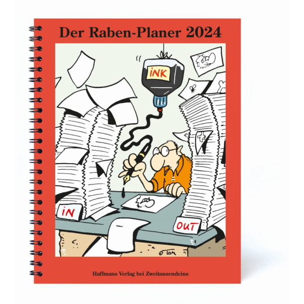 Der Raben-Planer 2024.