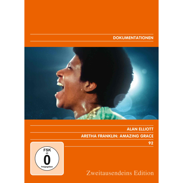 Aretha Franklin: Amazing Grace. Zweitausendeins Edition Dokumentation 92.