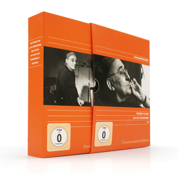 Friedrich Gulda: Die Live-Aufnahmen. Zweitausendeins Edition Dokumentation 69.
