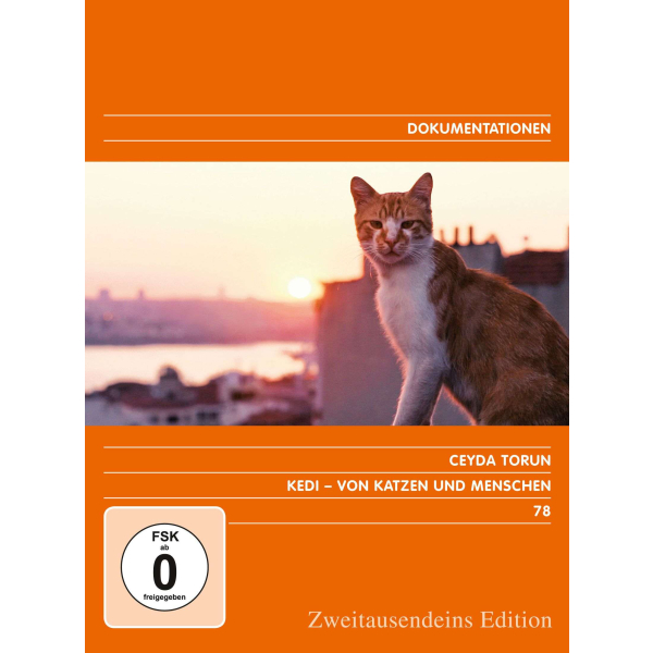Kedi - von Katzen und Menschen. Zweitausendeins Edition Dokumentation 78.