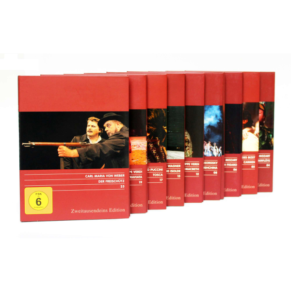 Diverse - KLASSIKER der großen Oper-Edition (9 DVDs).